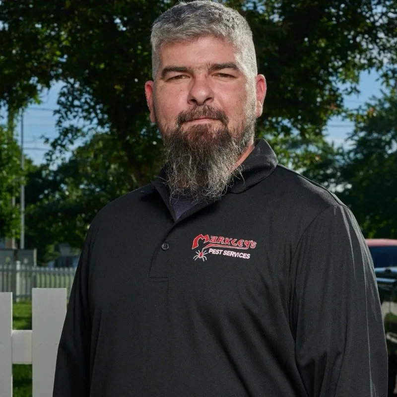 Mick Springer, service technician at Markley's Pest Elimination Services